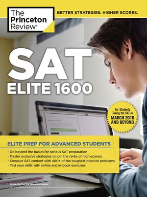 cover image of SAT Elite 1600